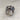 Silver Ring 925‰ "Fish" with Natural Pearl, Tahitian Pearl Natural and Sapphires